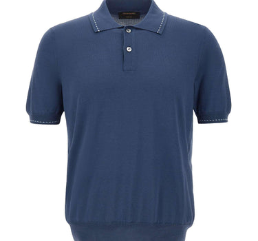 Polo in misto seta 43142 16224580 GRAN SASSO 