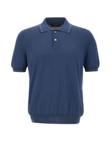 Polo in misto seta 43142 16224580 GRAN SASSO 