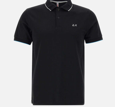 "Small stripes on collar polo" A35110 11 SUN68 