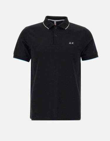 "Small stripes on collar polo" A35110 11 SUN68 