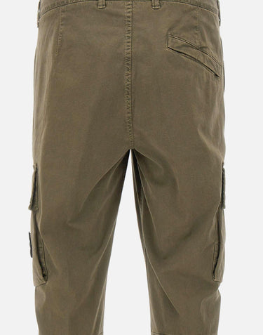 Pantaloni in twill di cotone 3100034S00L1 V0154 STONE ISLAND 