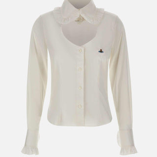 "Toulouse Frill Shirt" 1501006C W018MA401 VIVIENNE WESTWOOD 