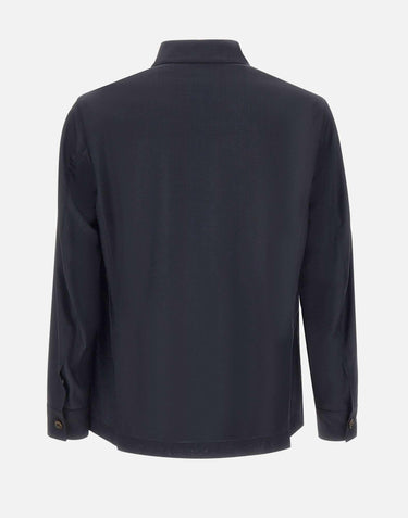 Giacca in lana con tasche S10MUC976 30589 MONTECORE 