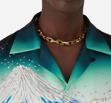 "C Link Necklace" AAW25JW323 01 CASABLANCA 