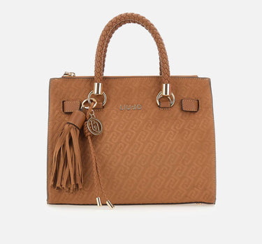Borsa a mano monogram con charms AA6069T384A X0742 LIU-JO 