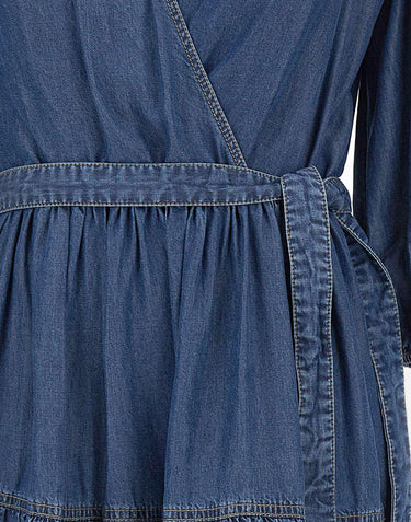 Abito effetto denim 50559071 420 BOSS 