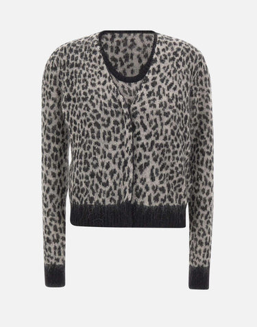 Twinset cardigan e top "Acume" in lana e mohair 2426386012600 001 MAX MARA STUDIO 