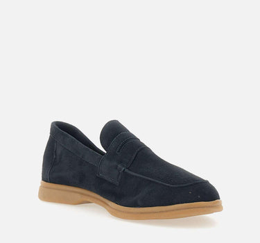 Mocassini "Amalfi" in pelle scamosciata 22487 BLU DUCA DEGLI ABRUZZI 