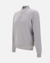 Polo in cashmere e lana 55132 19690061 GRAN SASSO 