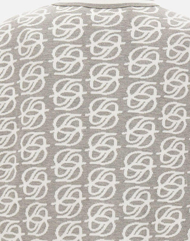 Polo "D Mirror Monogram" LPO219 VI040GY DROLE DE MONSIEUR 