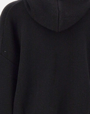 "Lampi Knit Hoodie" M07076 BLK01 HELIOT EMIL 