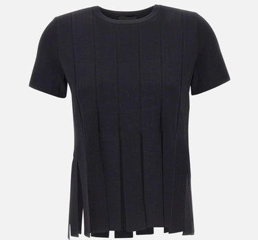 Maglia con frange CA6110MS55N 22222 LIU-JO 