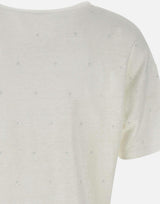 T-shirt in lino 198021 001 KANGRA 