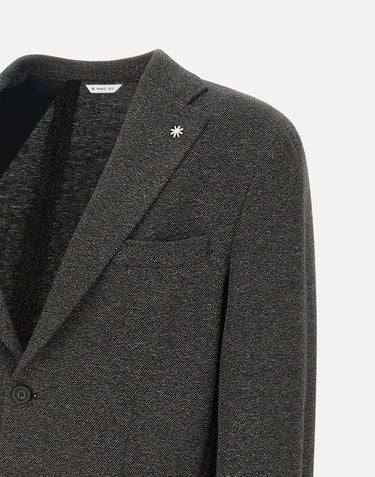 Blazer in  viscosa e lana 3732G2728M 24369630 MANUEL RITZ 