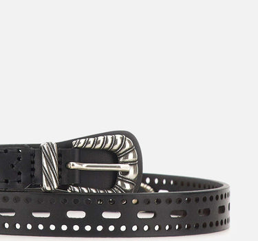 Cintura in pelle con dettagli traforati WP3B0057 AE294N0000 ETRO 