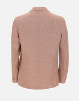 Blazer in misto lino e lana M75GIAC12 TES0K02499 ELEVENTY 