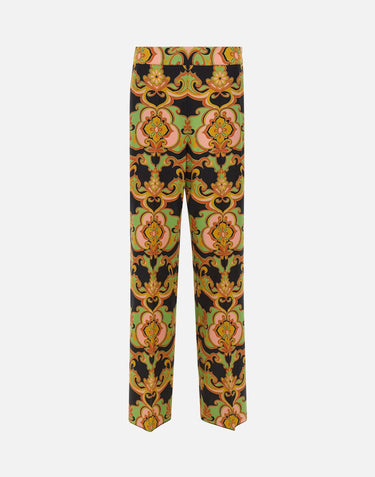 Pantaloni palazzo in seta WREA0014 AKI44X0812 ETRO 