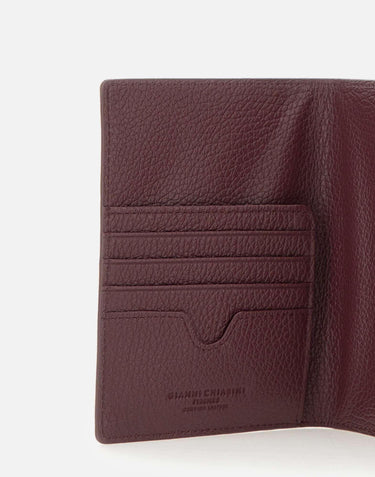 "Wallet grain" PFW18295 GRNWINEBERRY GIANNI CHIARINI 