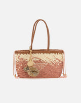 Borsa a spalla "Paloma" BS11311 COMMSTRAWINTBLUSH GIANNI CHIARINI 