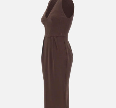 Abito in crêpe leggero AB94162E2 644 ELISABETTA FRANCHI 