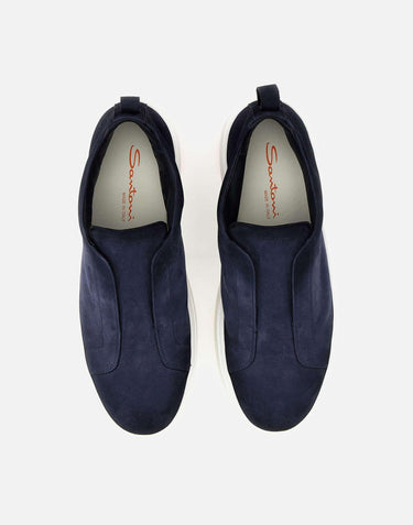 Sneakers "Victory" in pelle scamosciata MBCD21995BARTFEH U59 SANTONI 