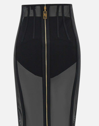 Gonna bustier in tulle GO12553E2 110 ELISABETTA FRANCHI 