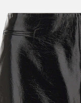 "One minute vinyl skit" 425CJU316VY0014 BLACK COURREGES 
