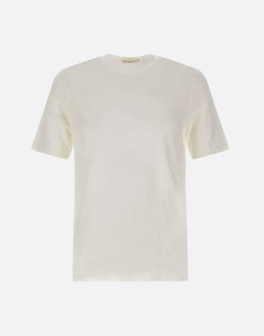 T-shirt in lino TSMC JERLINU001 FILIPPO DE LAURENTIIS 
