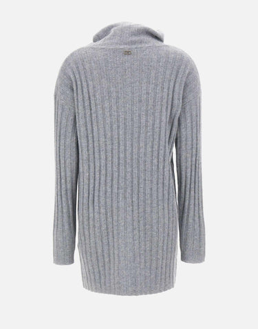 Abito in lana e cashmere CF5317MS019 02056 LIU-JO 
