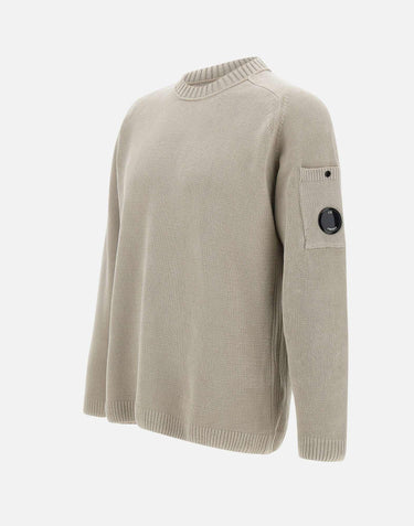 Maglia in ciniglia di cotone 20CMKN117A 005687G904 C.P. COMPANY 