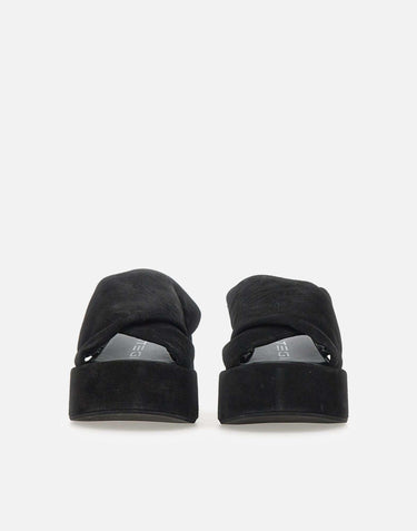 Sandalo "Velour" A5854LOLIE NERO STRATEGIA 