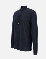 Camicia in lana royal merino CAMLSP JWOOL890 FILIPPO DE LAURENTIIS 