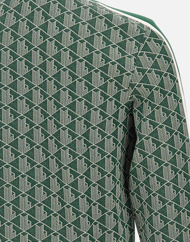 Felpa in jacquard con zip Paris SH1368 D1R LACOSTE 
