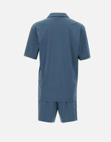Pigiama con bermuda in jersey interlock EM001372 AF20670UB036 EMPORIO ARMANI 