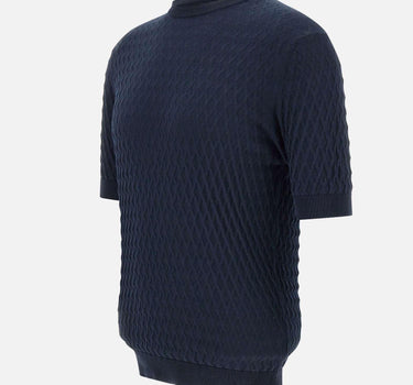 Maglia in crepe di cotone GC1MC CR14D890 FILIPPO DE LAURENTIIS 
