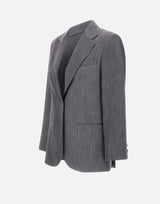 Blazer in denim UF5141D0266 87457 LIU-JO 