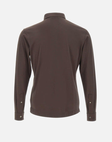 Polo in cotone Supima DK17101 MORO DIKTAT 