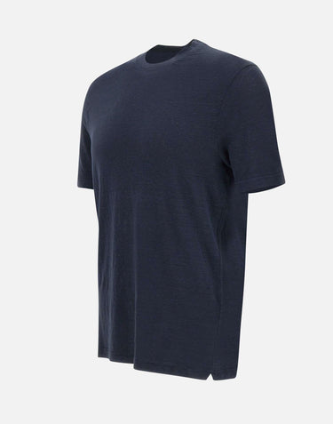 T-shirt in lino TSMC JERLINU890 FILIPPO DE LAURENTIIS 