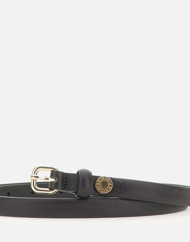 Cintura sottile in pelle CNK00977 PNCHNERO GIANNI CHIARINI 