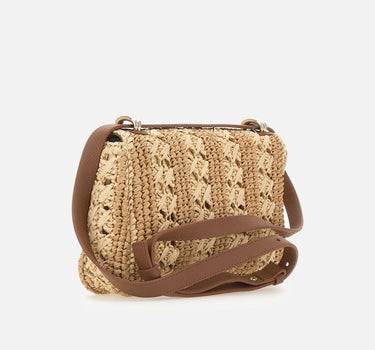 Borsa a tracolla in paglia 50563320 119 BOSS 