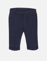 Bermuda in cotone con microtexture BG108325030 00011 BRIGLIA 1949 
