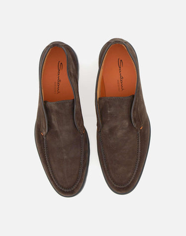 Stivaletto in camoscio MGDC17823NEOBSEY T50 SANTONI 