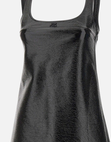 Reedition Vinyl Dress PERCRO036VY0003 BLACK COURREGES 