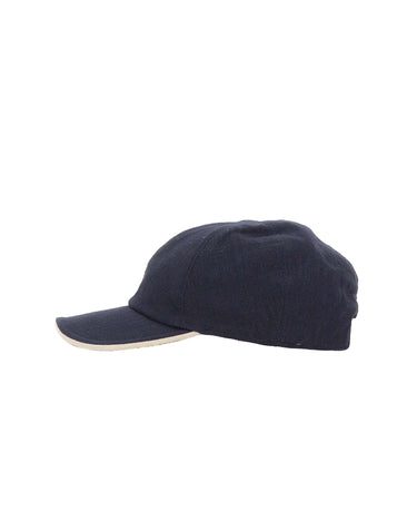 Cappello da baseball in misto lino M77CPLM24 TES0M2261102 ELEVENTY 