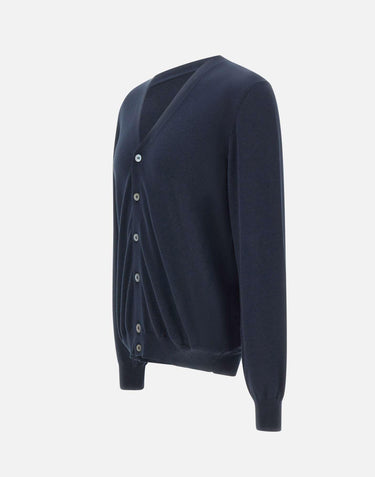 Cardigan in cotone 58101 18193598 GRAN SASSO 