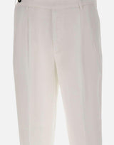 Pantaloni in misto cotone e lino COZTCLZB0CL1 SD61Y010 PT TORINO 