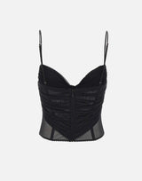 Top bustino in tulle 4C221A N0990 BLUMARINE 