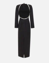 Abito lungo con schiena scoperta 114969 100 ROTATE BIRGER CHRISTENSEN 