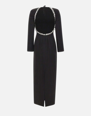 Abito lungo con schiena scoperta 114969 100 ROTATE BIRGER CHRISTENSEN 