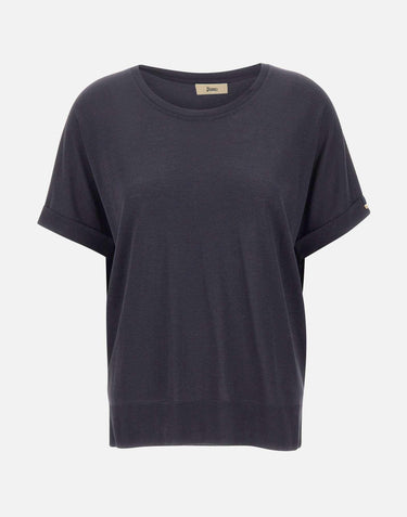 Maglia a maniche corte in misto cotone JG000312D 520569200 HERNO 